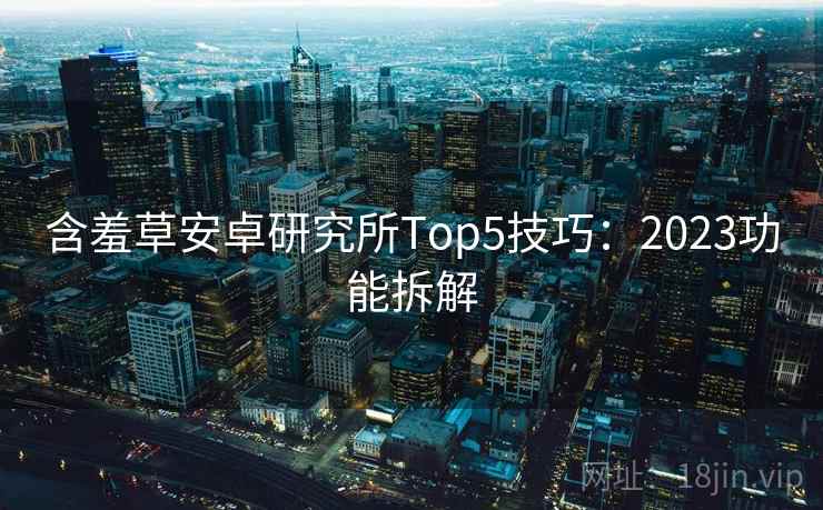 含羞草安卓研究所Top5技巧：2023功能拆解