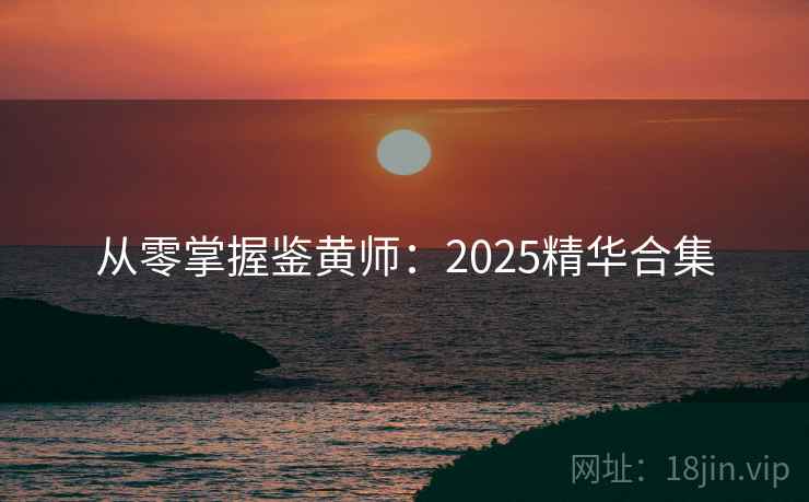 从零掌握鉴黄师：2025精华合集