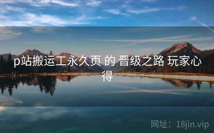 p站搬运工永久页 的 晋级之路 玩家心得