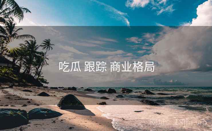 吃瓜 跟踪 商业格局