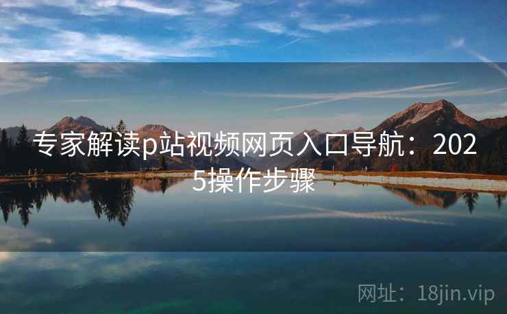 专家解读p站视频网页入口导航：2025操作步骤